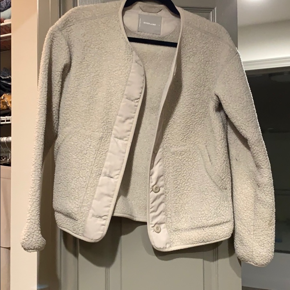 Teddy bomber jacket